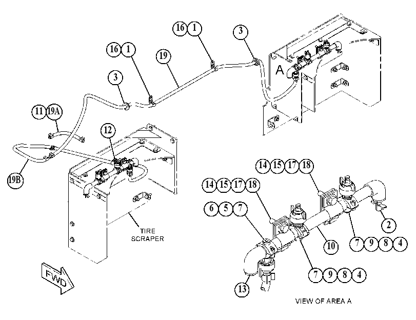 LINES GP-SPRAY BAR 4920208 CAT
