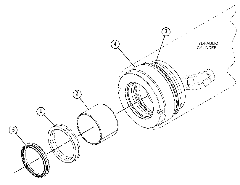 HEAD GP-HYDRAULIC CYLINDER 4924585 CAT