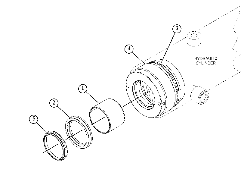 HEAD GP-HYDRAULIC CYLINDER 4924583 CAT