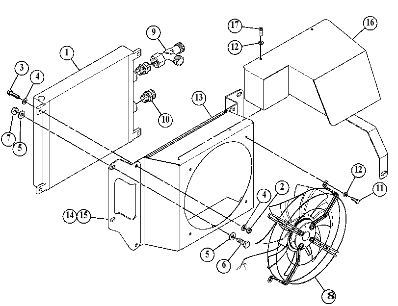 COOLING GP 4855783 CAT
