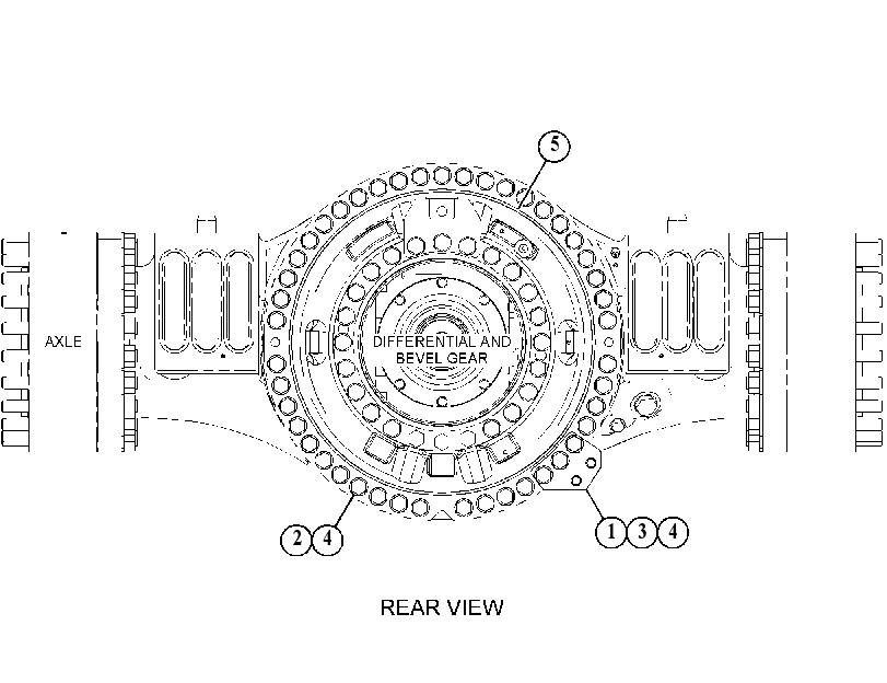 MOUNTING GP-DIFFERENTIAL 3891106 CAT