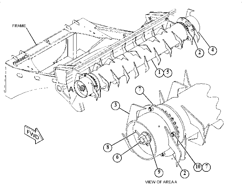 DRUM GP-SILAGE GRINDER 4837052 CAT
