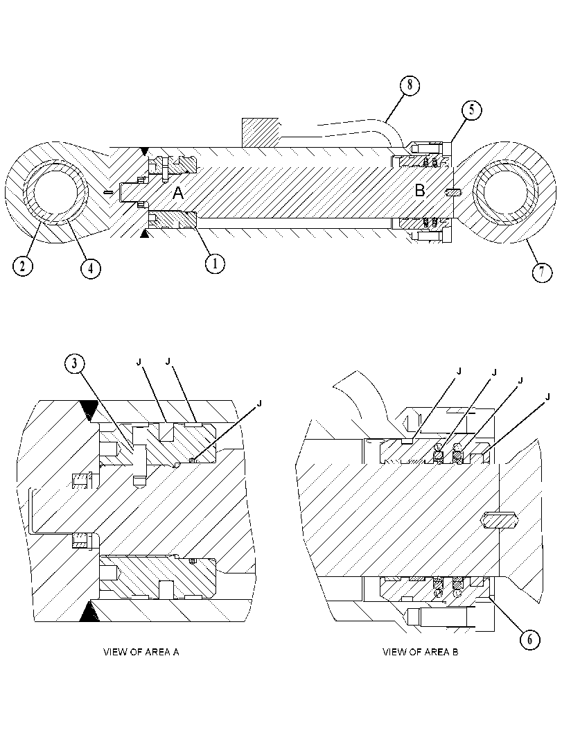 CYLINDER GP-GRAPPLE 4544569 CAT