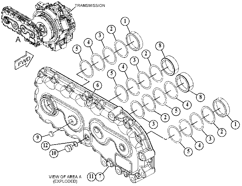CASE GP-TRANSFER 4645019 CAT