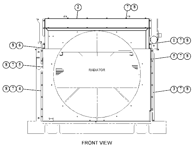 SHROUD GP-RADIATOR 2679818 CAT