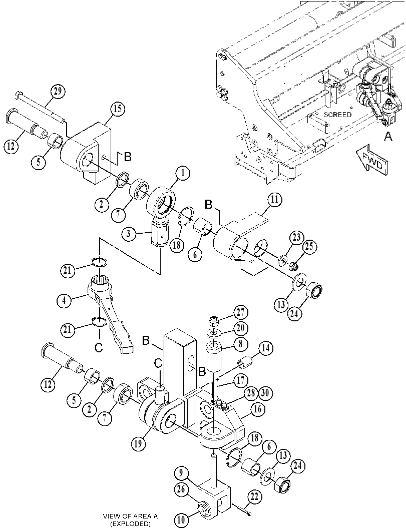ADJUSTER GP-HEIGHT 4321626 CAT
