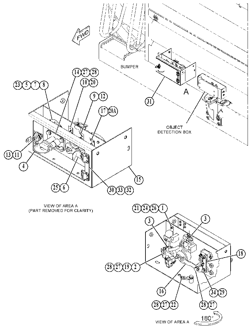 WIRING GP-SERVICE CENTER 4612034 CAT