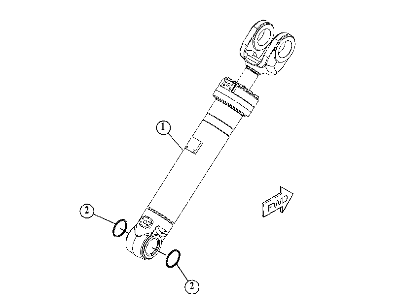 CYLINDER & SEAL GP-LIFT 4883082 CAT