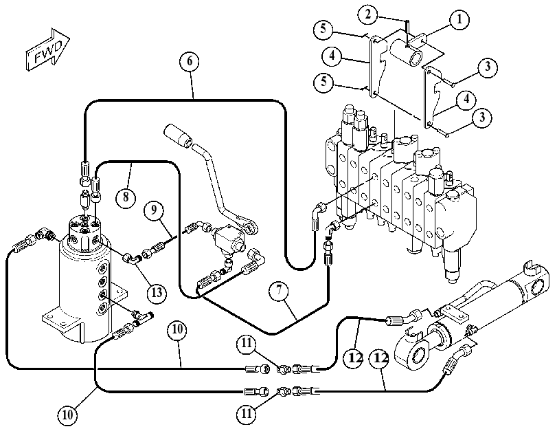 LINES GP-BLADE 4911385 CAT