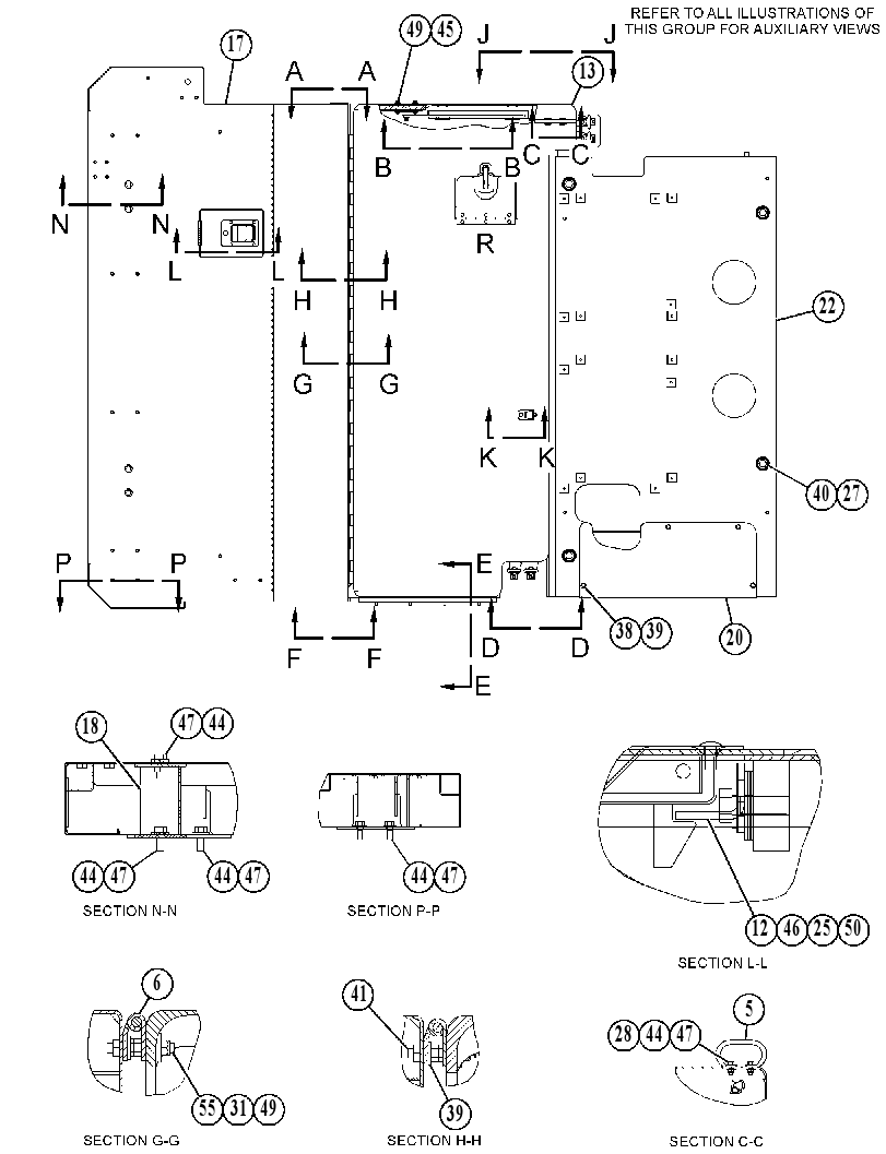 HOOD GP-TRUCK 4615320 CAT