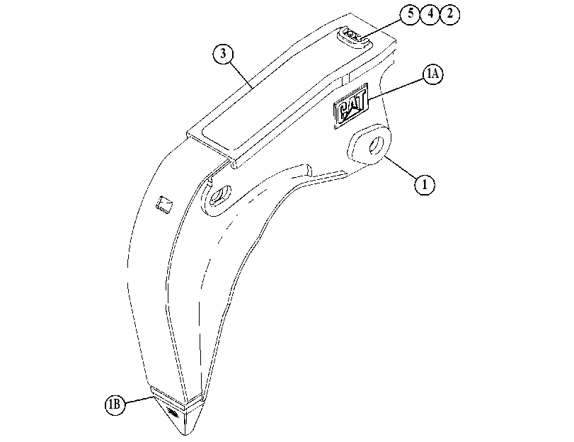 SHELL GP-GRAPPLE 5026109 CAT