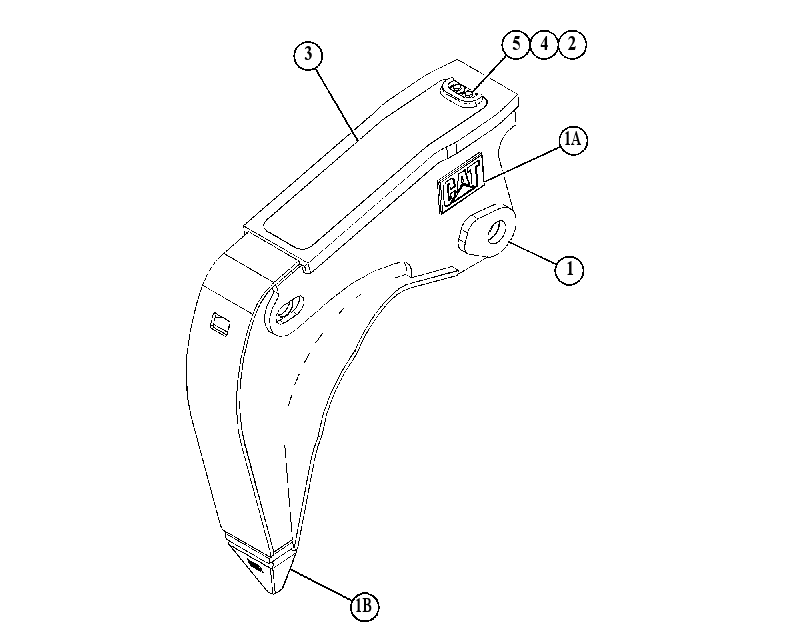 SHELL GP-GRAPPLE 5026108 CAT