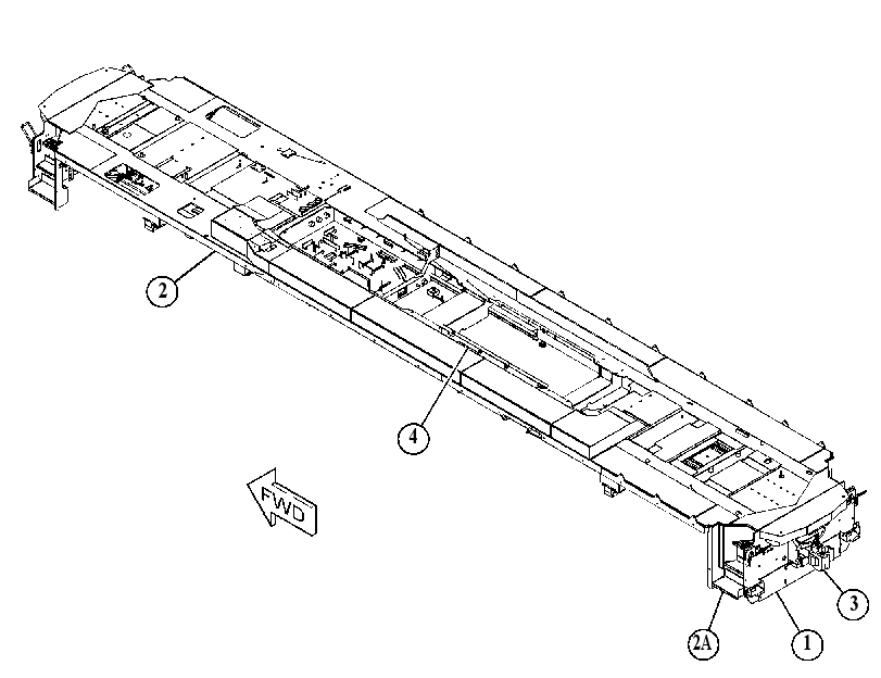 UNDERFRAME AS 4714414 CAT