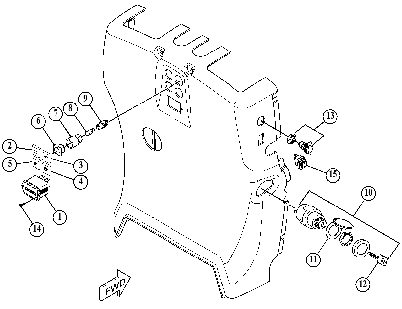 CONSOLE GP 4913816 CAT