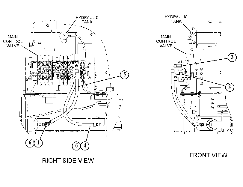 LINES GP-SWING CYLINDER 4855493 CAT