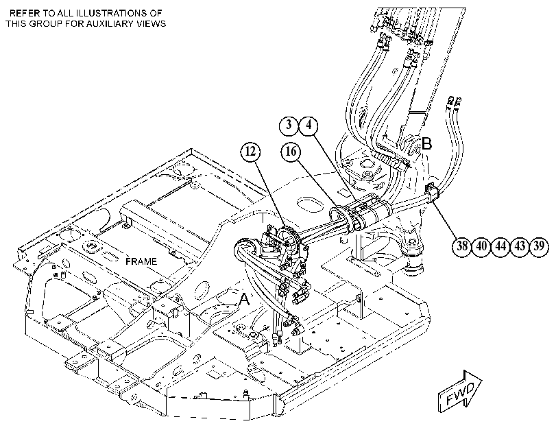 LINES GP-CONTROL 4866615 CAT