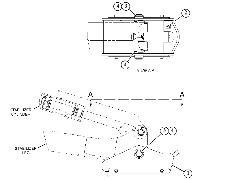 PAD & MTG GP-STABILIZER 4880883 CAT