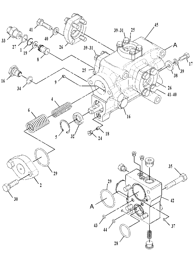 VALVE GP-LEVELING 2853078 CAT