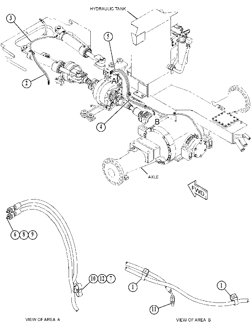 Трубопроводы смазки 4721573 CAT