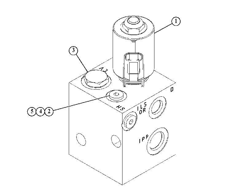 VALVE GP-SHUTOFF 3822790 CAT