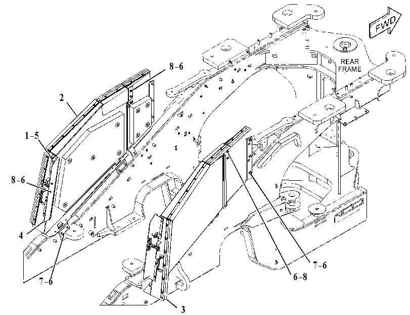 Панель боковая 3581810 CAT