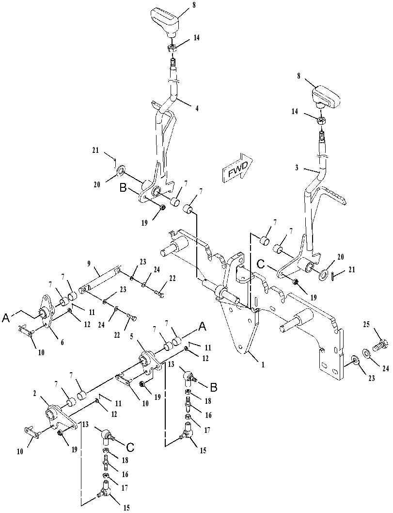 CONTROL & MOUNTING GP 4343021 CAT