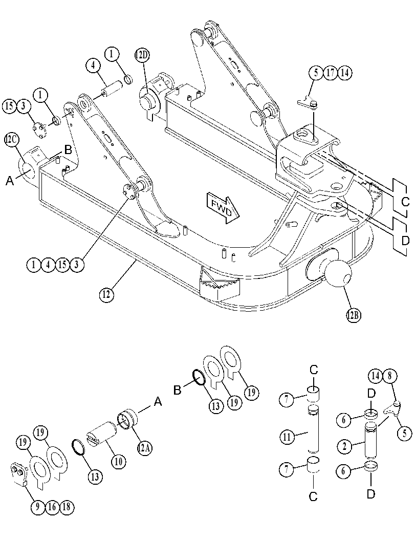 C-FRAME GP-POWER ANGLING 4697305 CAT