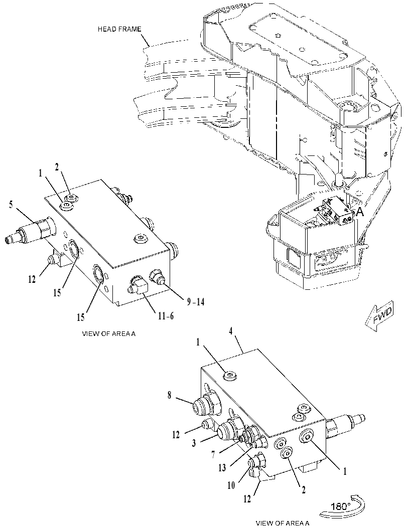 MANIFOLD GP-HYDRAULIC 4377293 CAT
