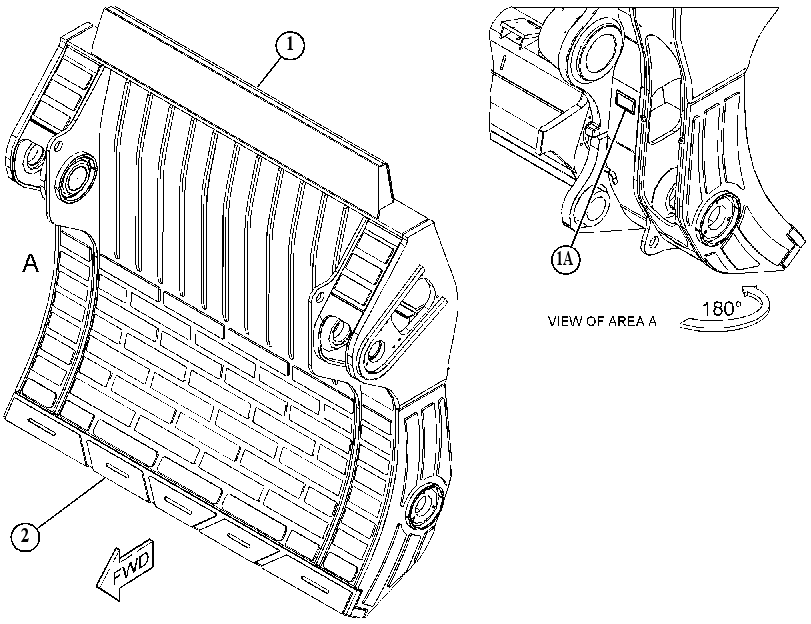 BULLDOZER AS-WEAR 4619893 CAT