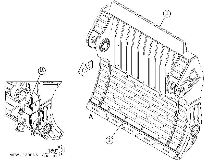 BULLDOZER AS-WEAR 4535013 CAT