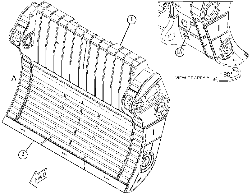 BULLDOZER AS-WEAR 4535008 CAT