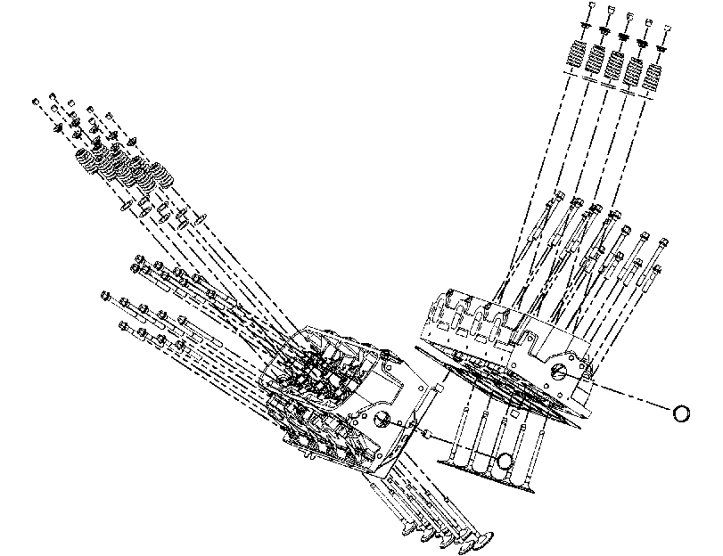 Головка блока цилиндров 5050764 CAT