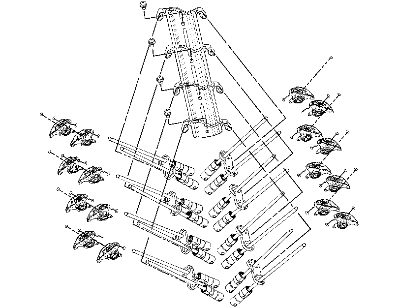 Клапанный механизм 5050765 CAT