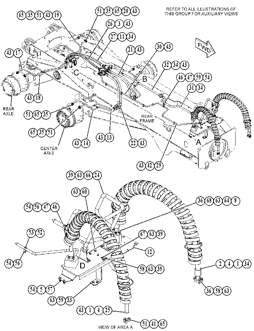 LINES GP-BRAKE COOLING 4818430 CAT