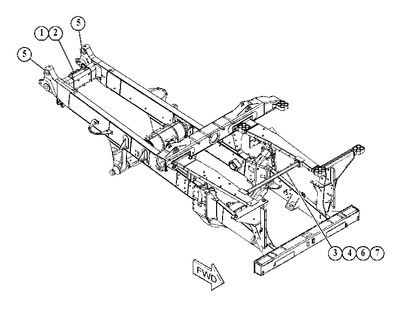 Рама 4606650 CAT