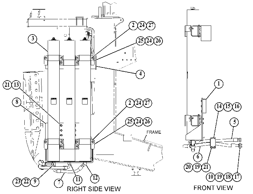 ACCUMULATOR & MTG GP-STEERING 3453788 CAT
