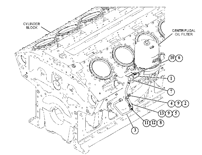 LINES GP-CENTRIFUGAL FILTER 4555471 CAT