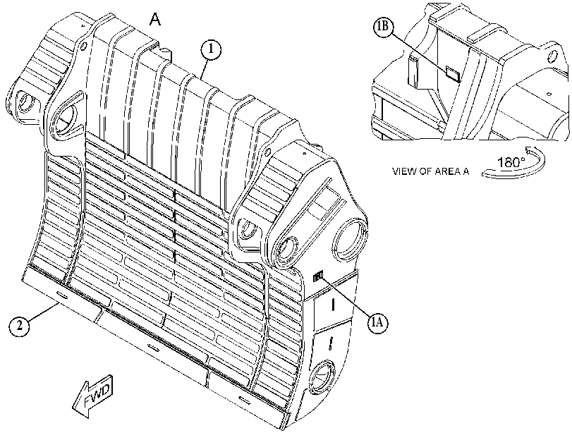 BULLDOZER AS-WEAR 4914316 CAT