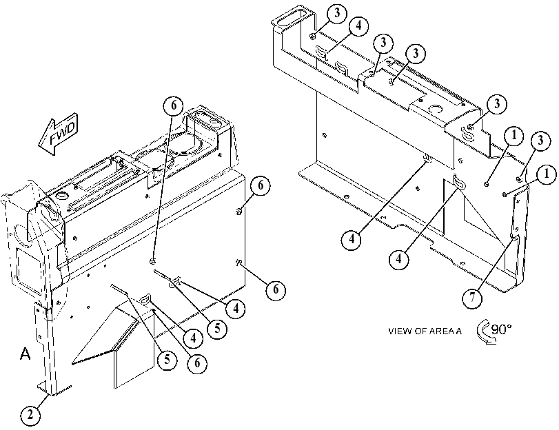 SUPPORT GP-CONSOLE 4721605 CAT
