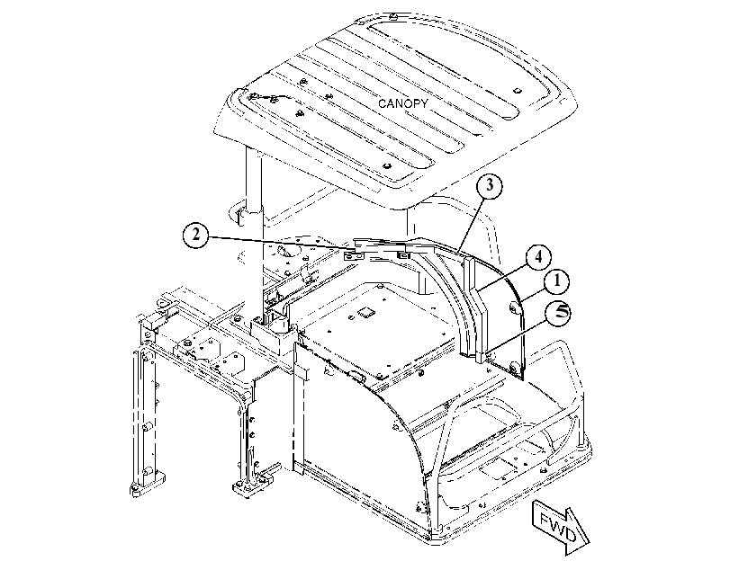 COVER AS 5087535 CAT