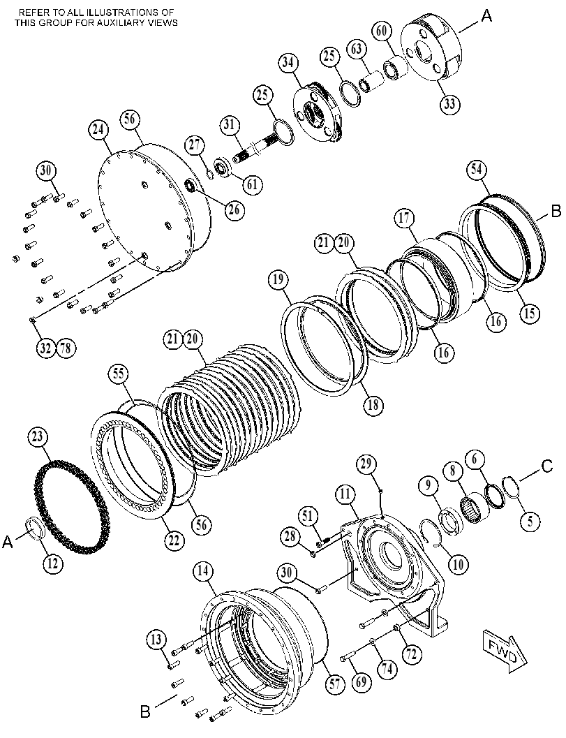 WINCH GP-SKIDDER 3752708 CAT