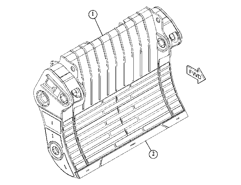 BULLDOZER AS-WEAR 4668990 CAT
