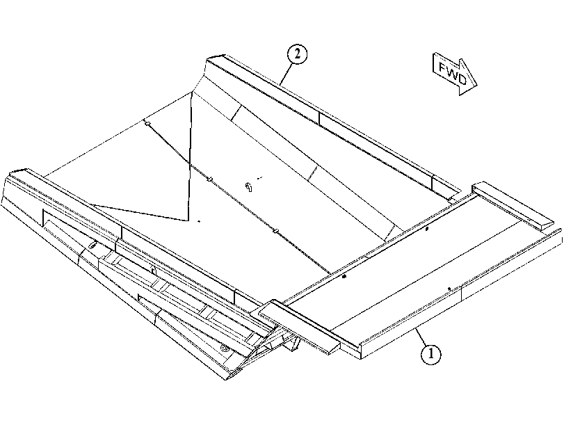 BODY GP-DUAL SLOPE 4995832 CAT
