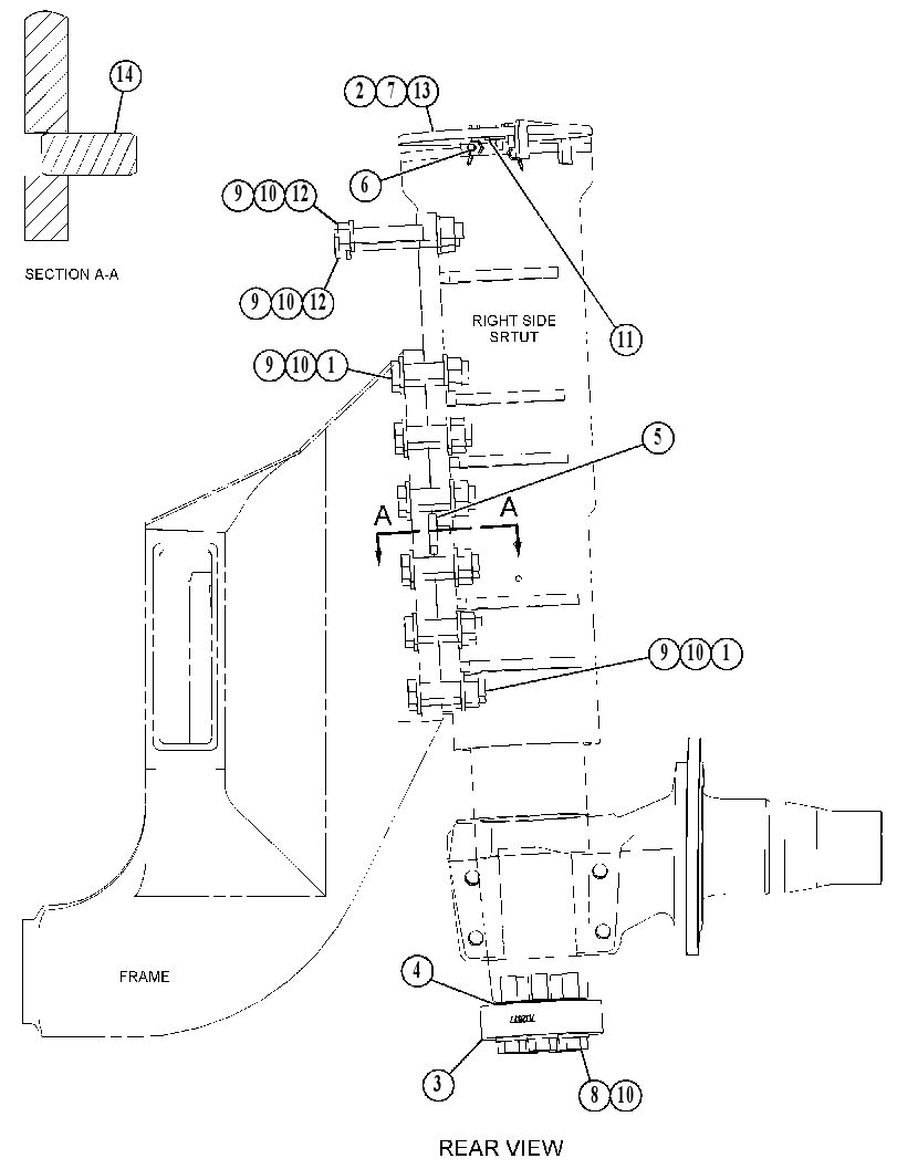MOUNTING GP-SUSPENSION 4699517 CAT