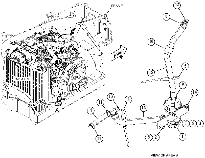 HEATER GP-BLOCK 5059344 CAT