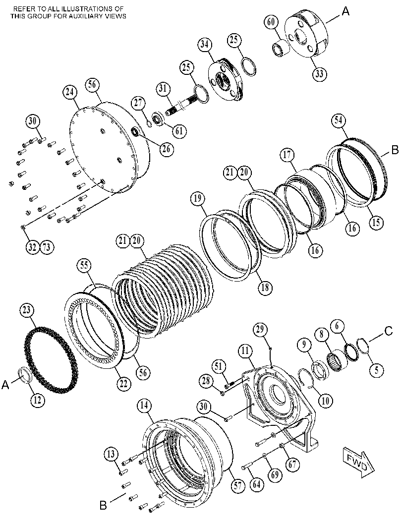 WINCH GP-SKIDDER 3752709 CAT