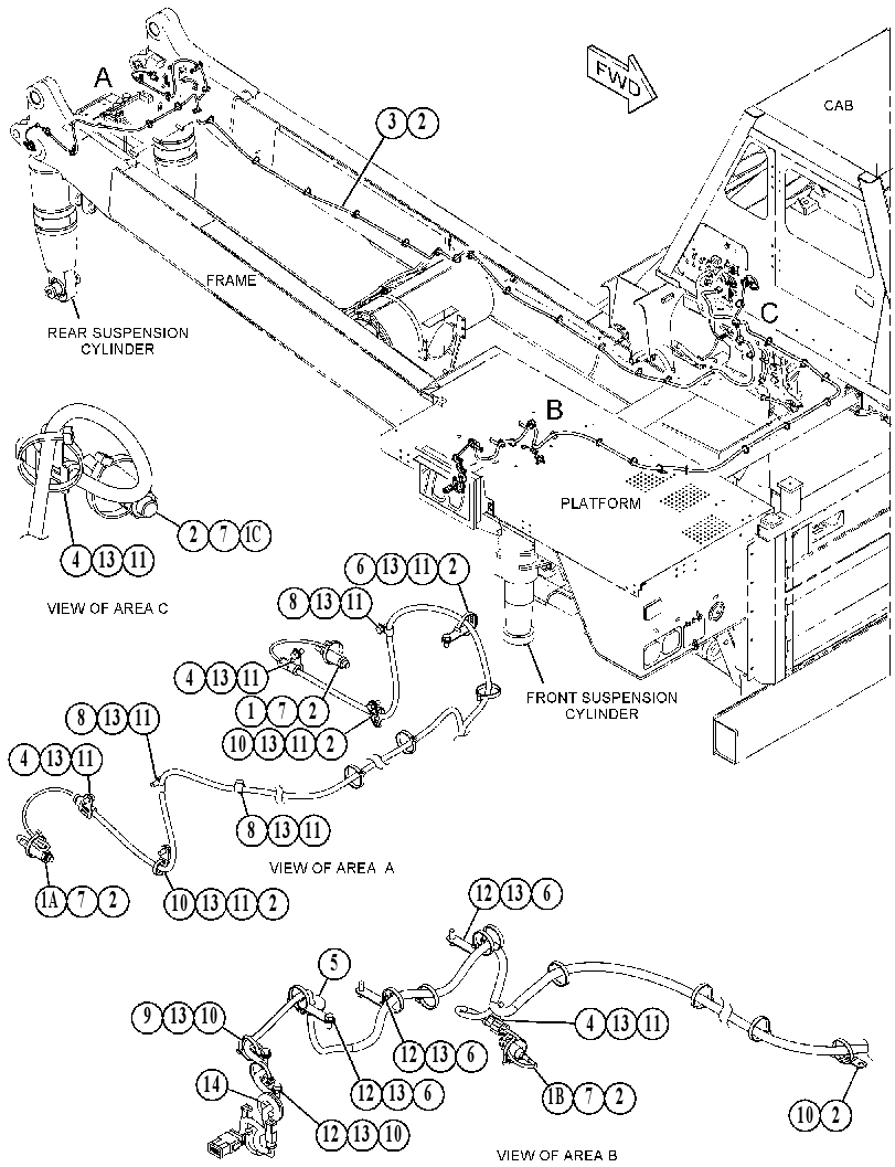 WIRING GP-PAYLOAD SIGNAL 4611908 CAT