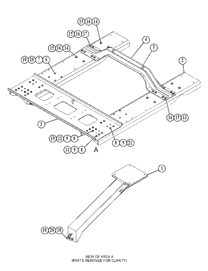 SUPPORT GP-EXHAUST 3980677 CAT