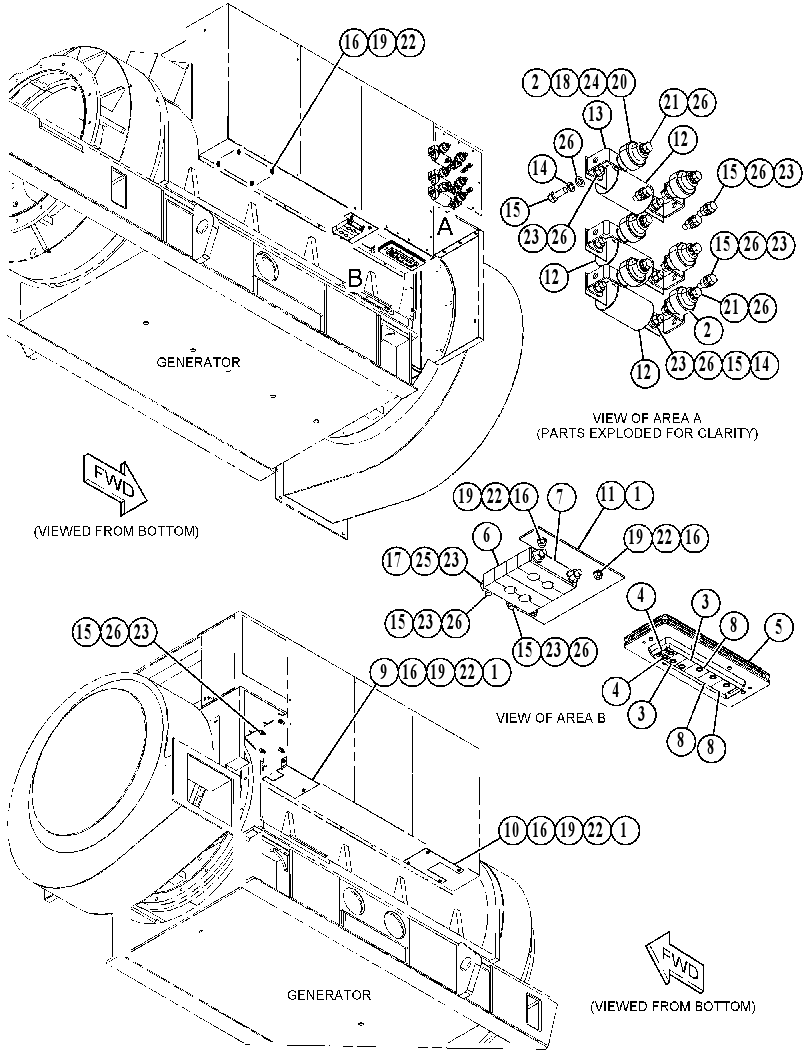 GENERATOR GP-POWER 4764795 CAT