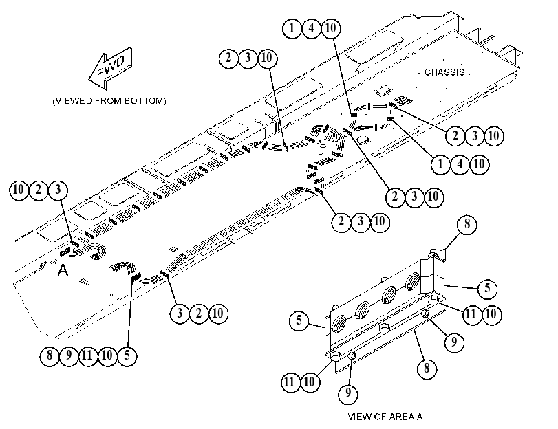 CABLE GP 4763210 CAT